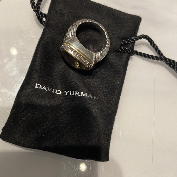 DAVID YURMAN Champagne Citrine Diamond 14mm Albion - Picture 5 of 5